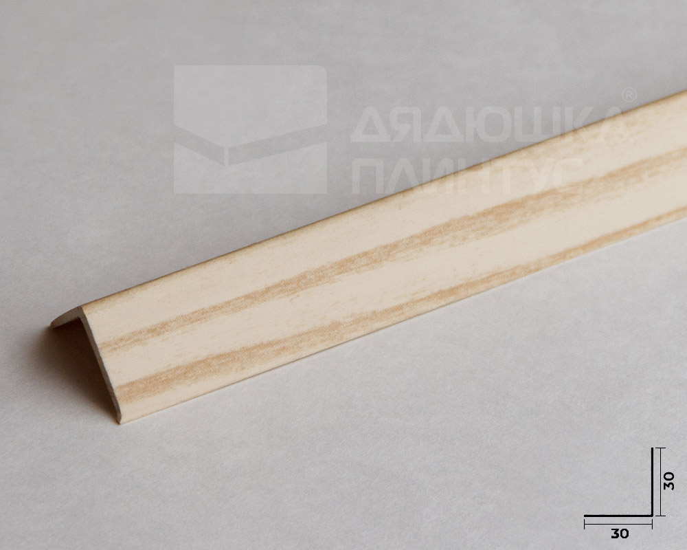 Угол ПВХ 30*30*2,75 м 0087