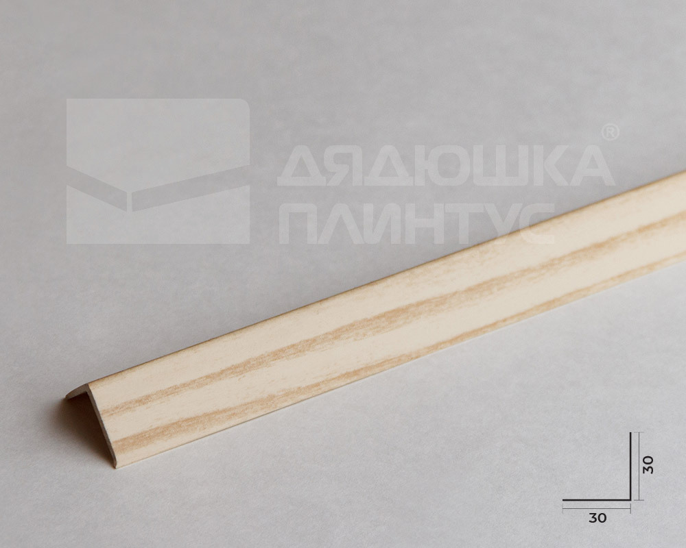 Угол ПВХ 30*30*2,75 м 0087